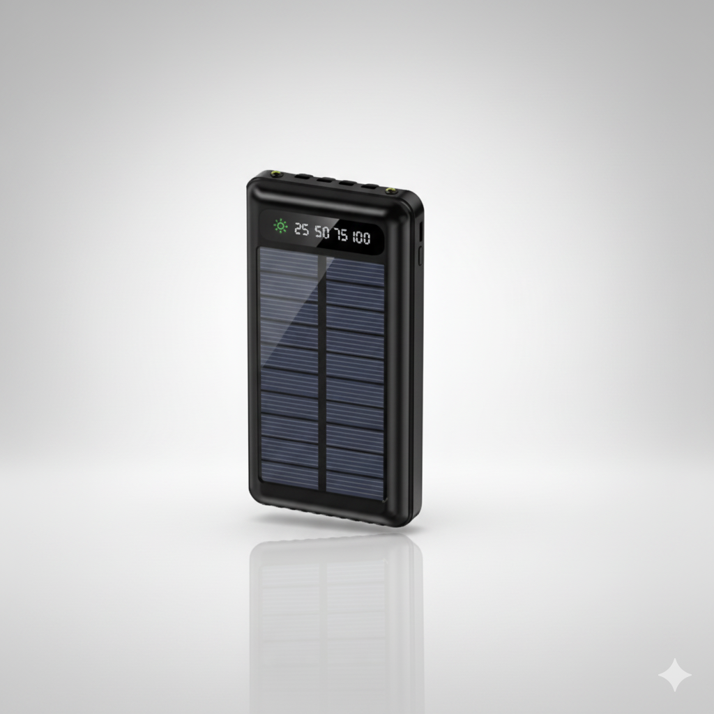 Powerbank con carga solar
