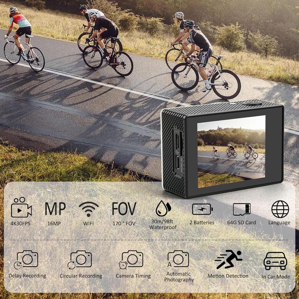 Camara Deportiva HD Acuática