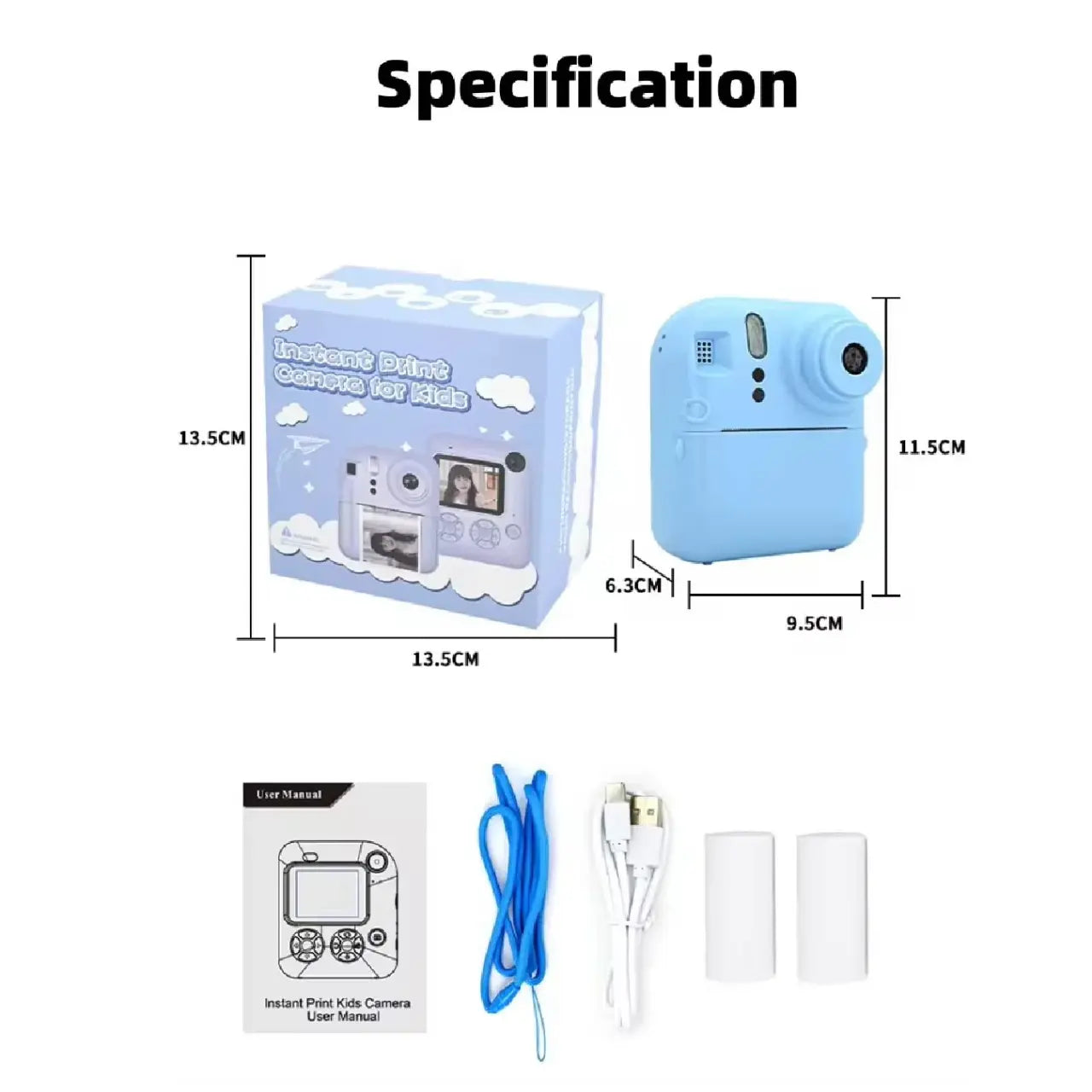 Cámara Retro impresión instantánea